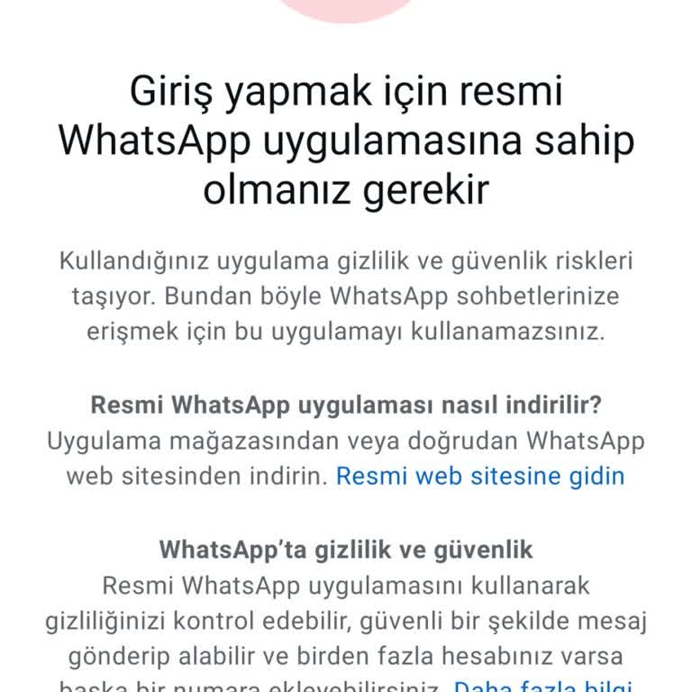 WhatsApp Numarası Haksız Kısıtlandı