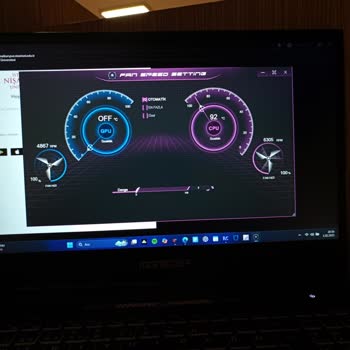Monster Laptopumda Aşırı Isınma Ve Gürültü Sorunu!