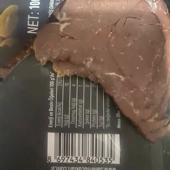 Dana Kuru Et Ürün Güvenilirliği Değerlendirmesi