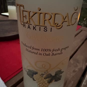 Yeni Açılan Rakının Renk Değişimi Şaşkınlığı