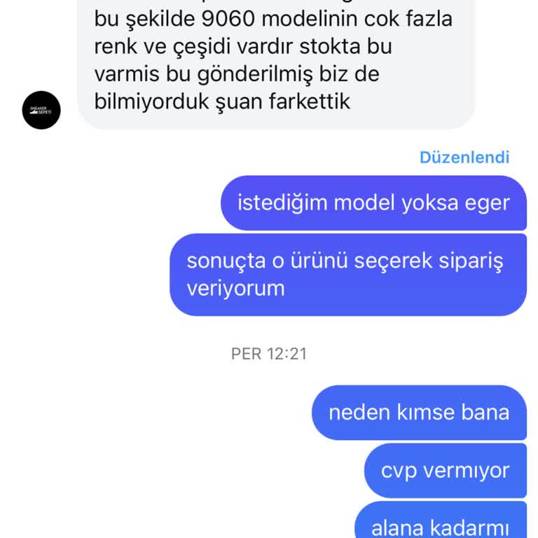 Yanlış Ürün Gönderimi Ve İletişim Sorunu