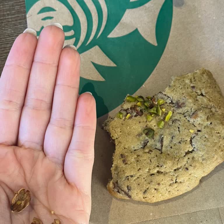 Antep Fıstıklı Cookie'den Çıkan Sürpriz