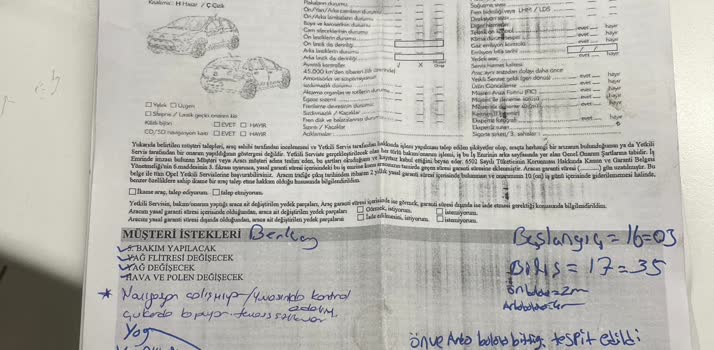Opel ABC Servisinde İlgisizlik Ve Çözüm Odaklı Olmayan Tavırlar