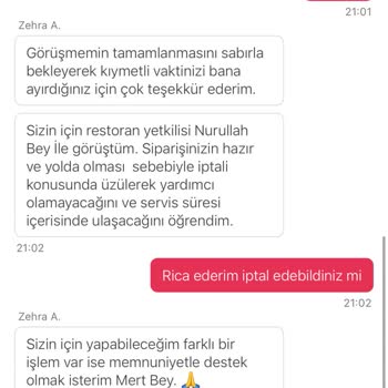 Yemeksepeti'nin Yanıltıcı İptal Politikası Ve Müşteri Hizmetleri Sorunu