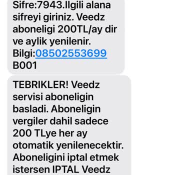 Yanlış Abonelik Ve Haksız Ücretlendirme Sorunu