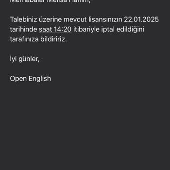 Open English Üyelik İptali Ve İade Sürecinde Belirsizlik