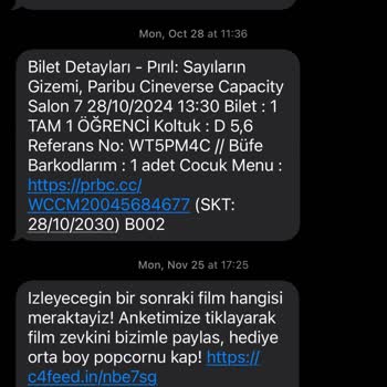 Cineverse SMS İptal Talebine Rağmen Reklam Mesajları Gelmeye Devam Ediyor
