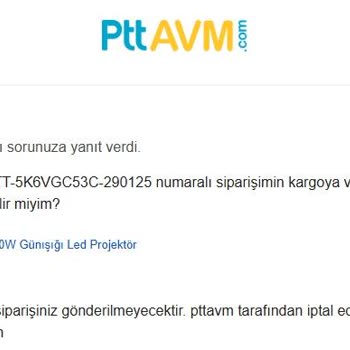 Epttavm Siparişlerim Neden Gönderilmiyor?