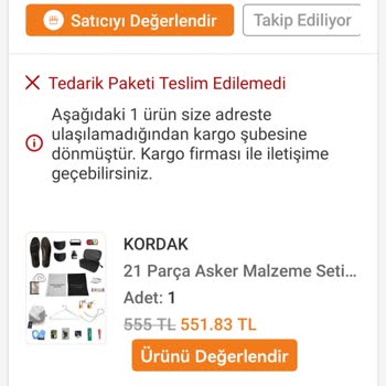 Evdeyken Teslim Edilmeyen Kargo Mağduriyeti