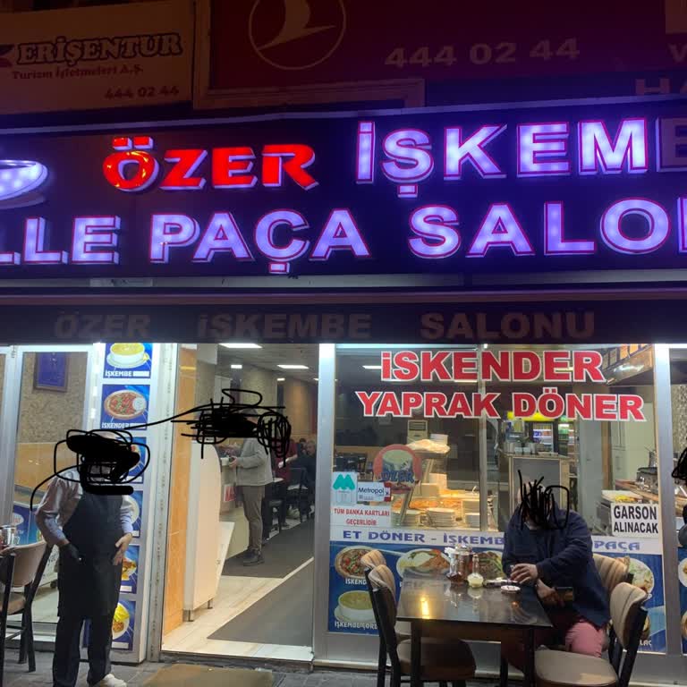 Özer İşkembe Salonu Sunumlar Çok Kötüydü!