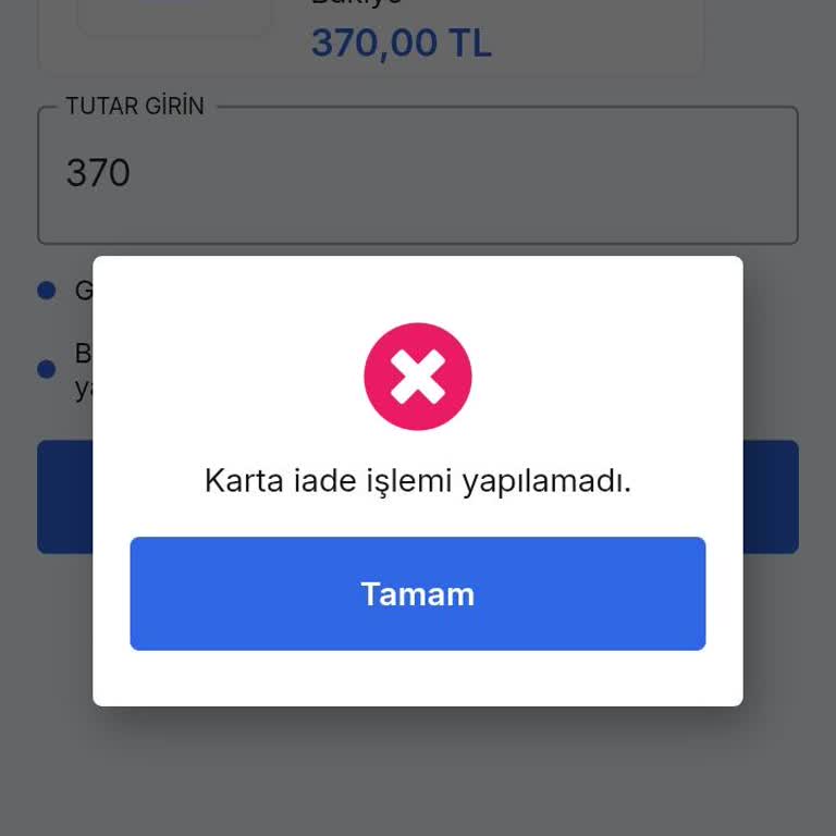 Eksik Sipariş Ve İade Sorunu