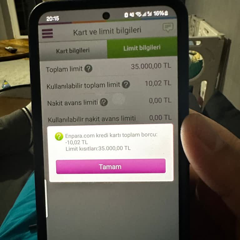 Erken Ödeme Sonrası Kredi Kartı Kısıtı Sorunu