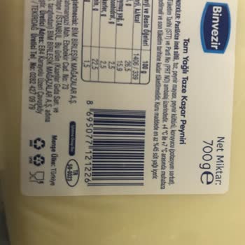 Kimyasal Koku Ve Acı Tat: Binvezir Kaşar Peynirindeki Sorunlar