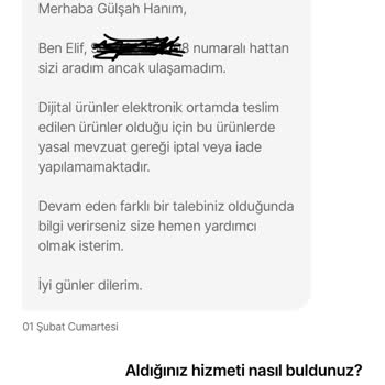 Hepsiburada Hediye Çeki İptal Sorunu