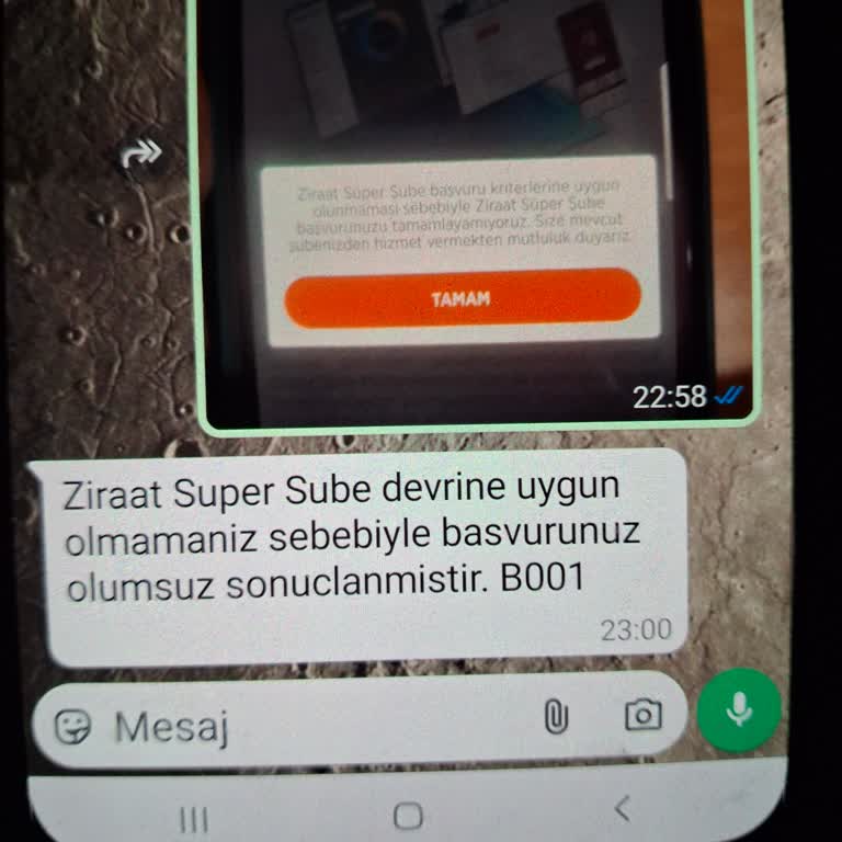 Ziraat Bankası Super Şube Üyelik Sorunu