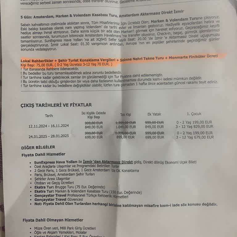 Gencaystar Tur İle Hayal Kırıklığı: Kalitesiz Oteller Ve Eksik Ziyaretler