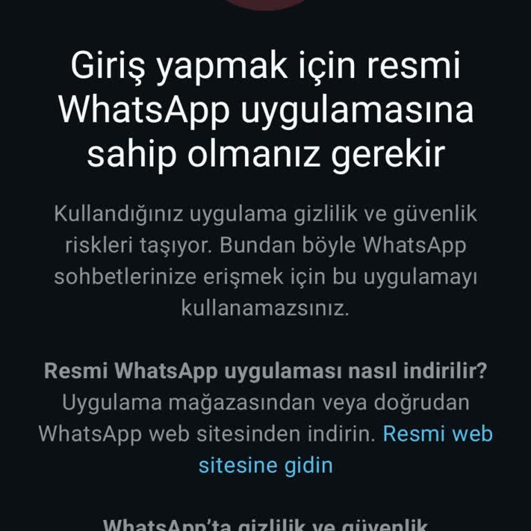 WhatsApp Giriş Sorunu: Kod Gelmiyor