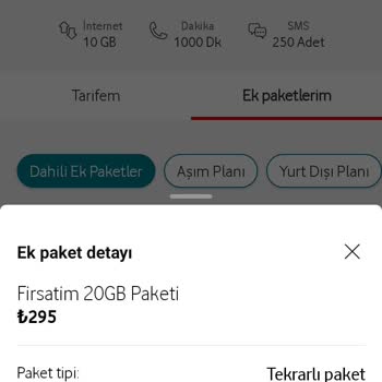 Yanlış İnternet Paketi Ve Hızlı Tüketim Sorunu