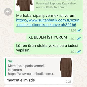 Sultan Butik'ten Sürekli Yanlış Ürün Gönderimi