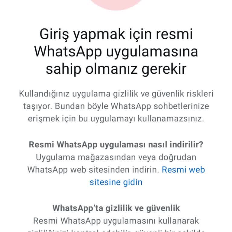 WhatsApp Hesap Erişim Sorunu