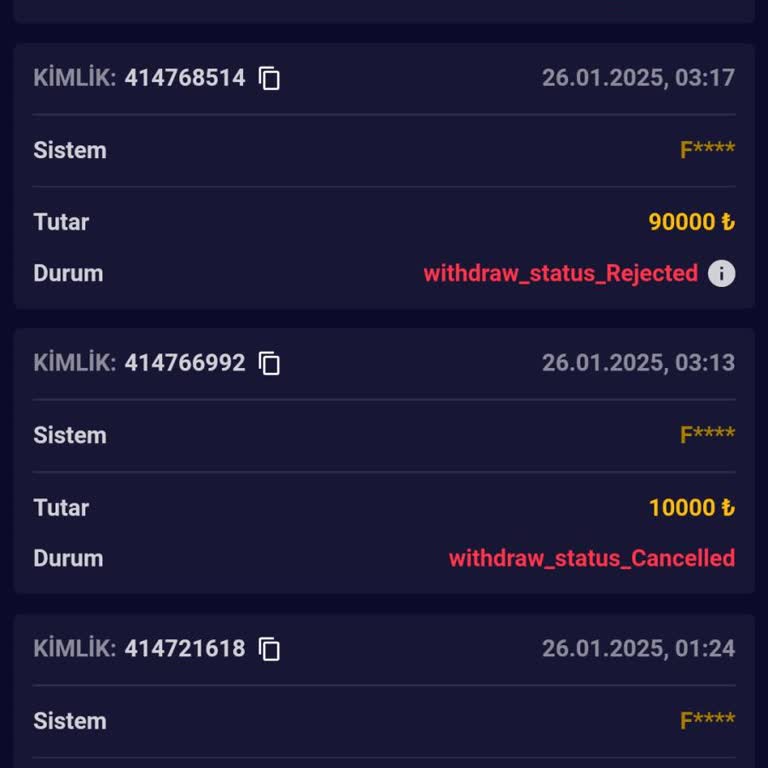 Parobet Çekim Talebinde Sürekli Sorun Ve Yetersiz Müşteri Hizmetleri!
