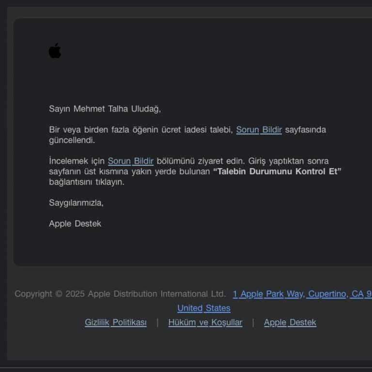 Kullanılmayan Uygulama Ücretlerinin İadesi