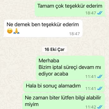 Para İadesi Ve İlgisizlik Sorunu
