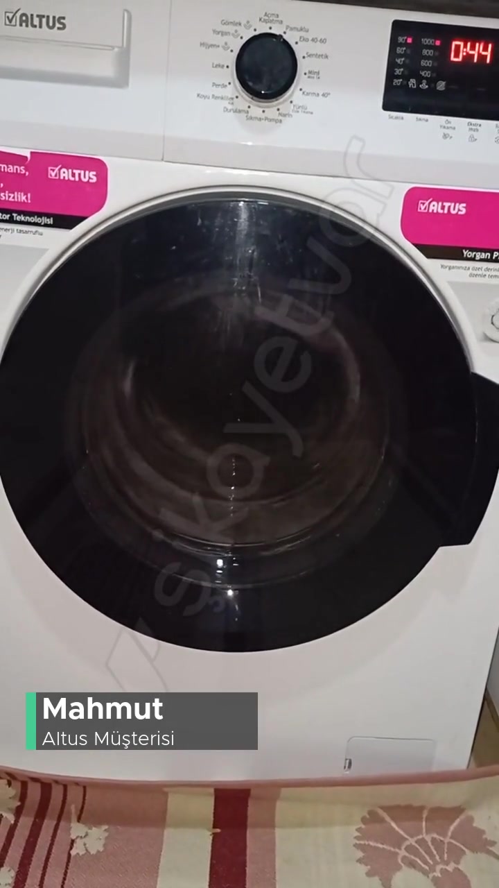 Altus Çamaşır Makinesi Sıkma Yapmıyor! videonun kapak resmi