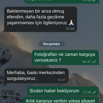 Düğün Albümümüzün Teslimatı Sürekli Gecikiyor