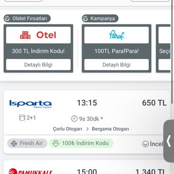 Pamukkale Turizm'in Fiyat Tutarsızlığı