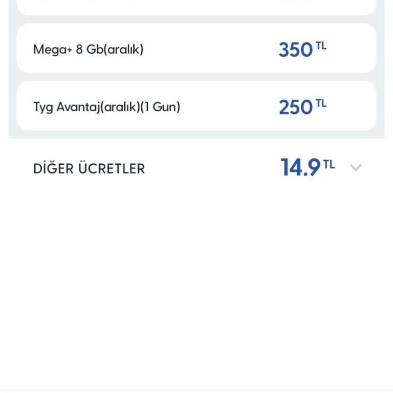 Kullanılmayan Hizmet İçin Ekstra Ücret Şoku