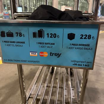 Bagaj Taşıma Hizmetinde Haksız Ücretlendirme