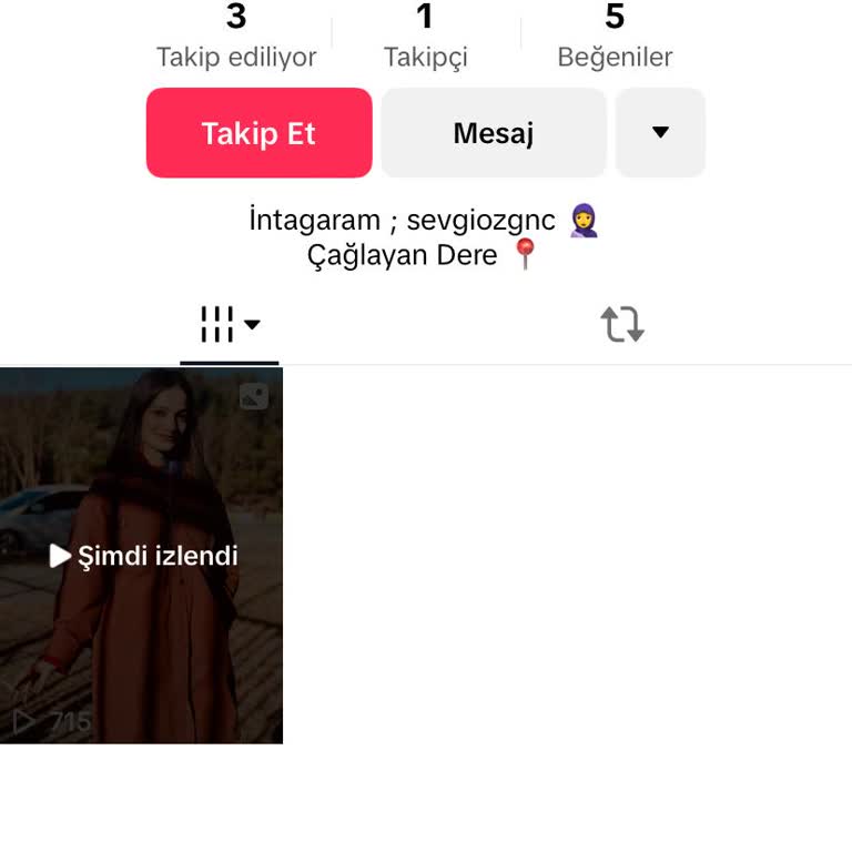 TikTok'ta Adıma Açılan Sahte Hesap Sorunu