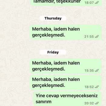 İade Sürecinde Yaşanan Sorunlar