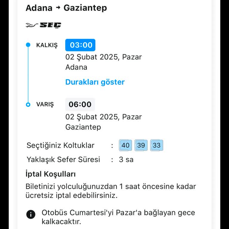 Seç Turizm'de Koltuk Karmaşası Ve İlgisizlik