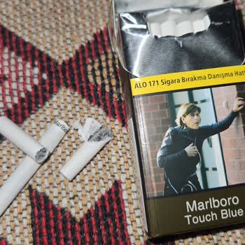Marlboro Touch Blue'da Şaşırtıcı Siyah Maddeler