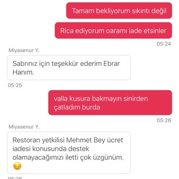 Sipariş Gelmedi, Para İadesi Yok