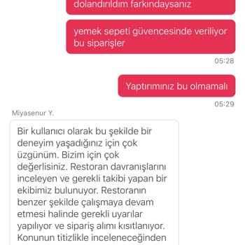 Sipariş Gelmedi, Para İadesi Yok