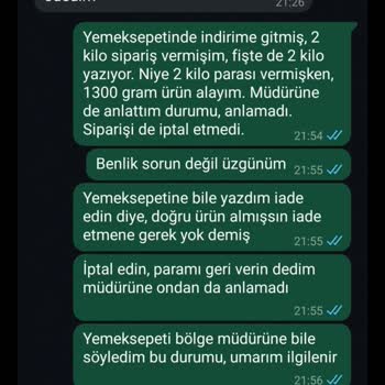 Eksik Kilo Ve Kişisel Verilerin Korunmaması Sorunu