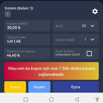 Oran Düşüşü Ve Kupon İptal Sorunu