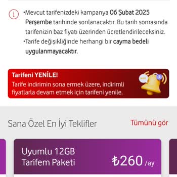 Vodafone'dan Aşırı Zam Şoku: Müşteri Sadakati Göz Ardı Ediliyor