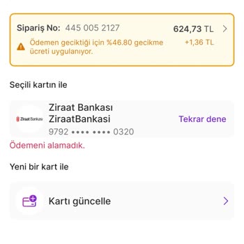 Ödeme Sorunları Ve Askıya Alınan Limit