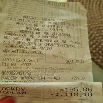 Watsons Puan Yükleme Sorunu