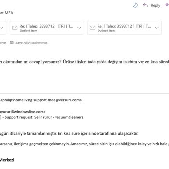 Philips Robot Süpürge Sorunları Ve İade Taleplerinin Reddedilmesi
