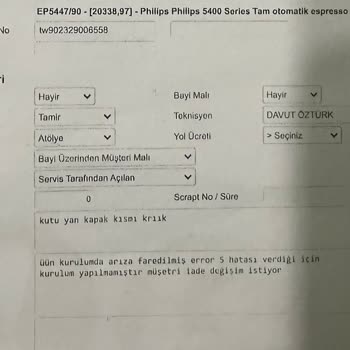 Teşhir Ürünü Aldım, Tamir Edilmiş Çıktı!