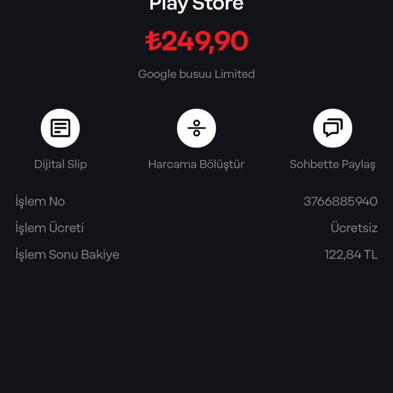 Yetkisiz İşlem: Google Busuu Limited Üzerinden Yapılan Satın Alım