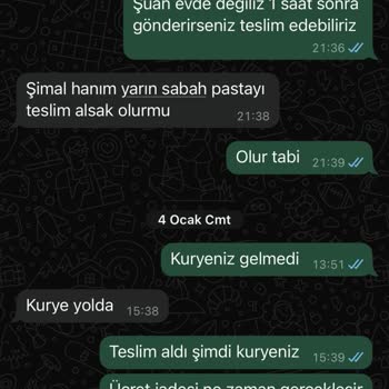 Ezilmiş Pasta Ve İade Sorunu