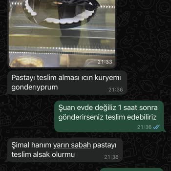 Ezilmiş Pasta Ve İade Sorunu