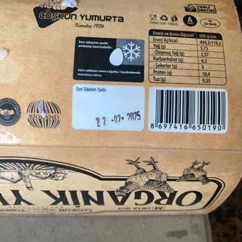 Coşkun Yumurta Organik Yumurtada Şok: Canlı Parçacıklar