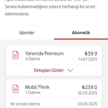 İzinsiz Abonelik Ve Ücretlendirme Sorunu